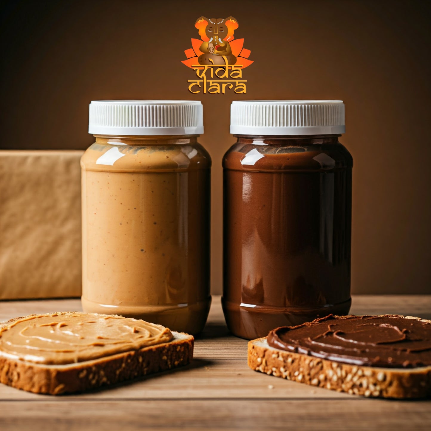 Pasta de Amendoim com Cacau 1kg - Vida Clara